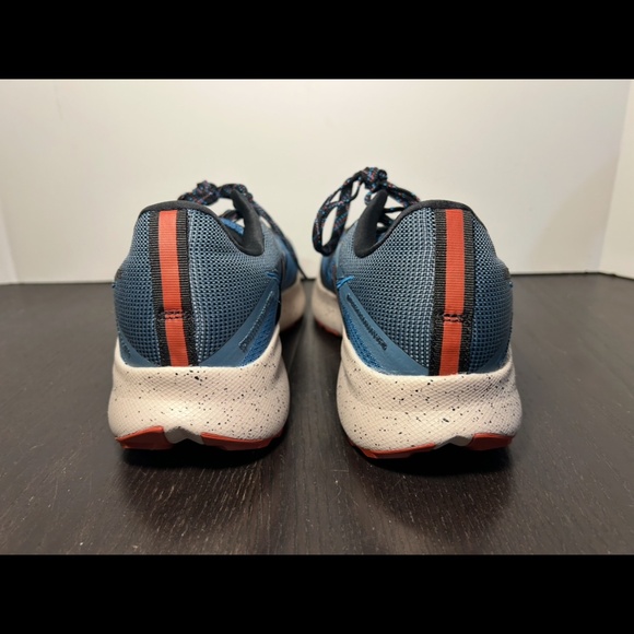 Saucony Ride 15 TR Running Shoes Sneakers Deep Sea/Lava Mens 10 - Picture 10 of 16